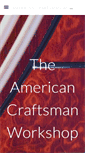 Mobile Screenshot of americancraftsmanworkshop.com